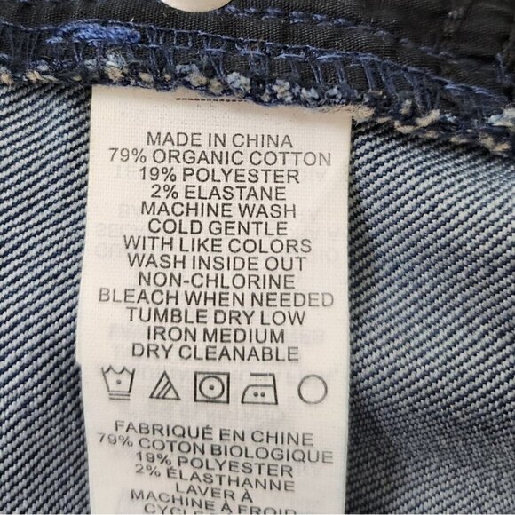 Prana Jeans Womens 29 Kayla Skinny Dark Wash Organic Cotton Mid‎ Rise Stretch - Picture 8 of 12